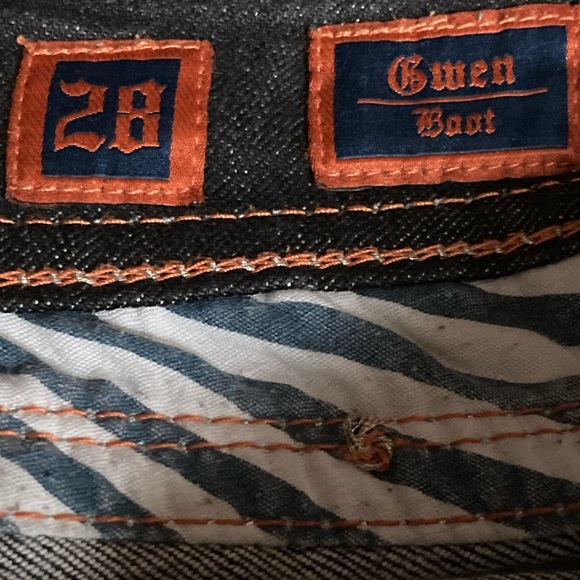 Rock Revival black denim in pristine condition 5/6 - Picture 7 of 8